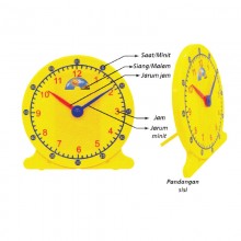 Jam Demo - Siang / Malam - 时钟模型 - 早上/晚上