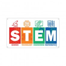 Papan Tanda Pendidikan STEM (Science, Technology, Engineering, Mathematics)