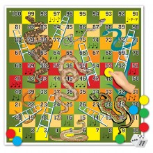 Snakes and Ladders (with music notes)