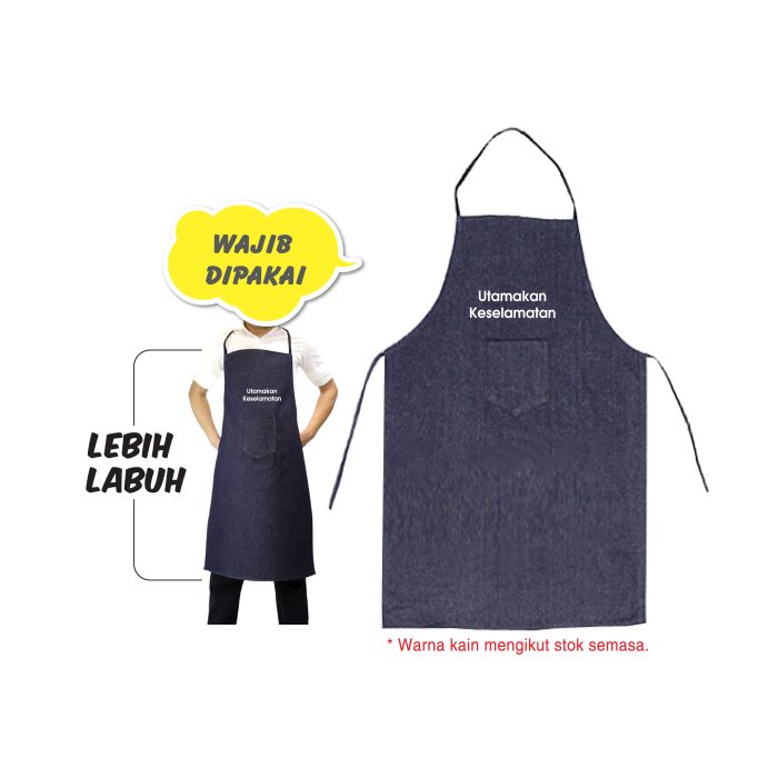 <p style="font-size: 20px; margin-bottom: 0px; padding-top: 0px;">Apron Peribadi Murid</p><p style="font-size: 20px; color: red; margin-bottom: 0px; padding-top: 0px;">学生围裙</p>