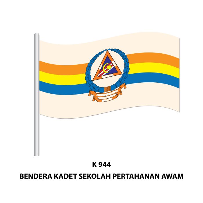 <p style="font-size: 20px; margin-bottom: 0px; padding-top: 0px;">Bendera Pasukan Badan Beruniform </p><p style="font-size: 20px; color: red; margin-bottom: 0px; padding-top: 0px;">制服团体旗帜</p> - Image 12
