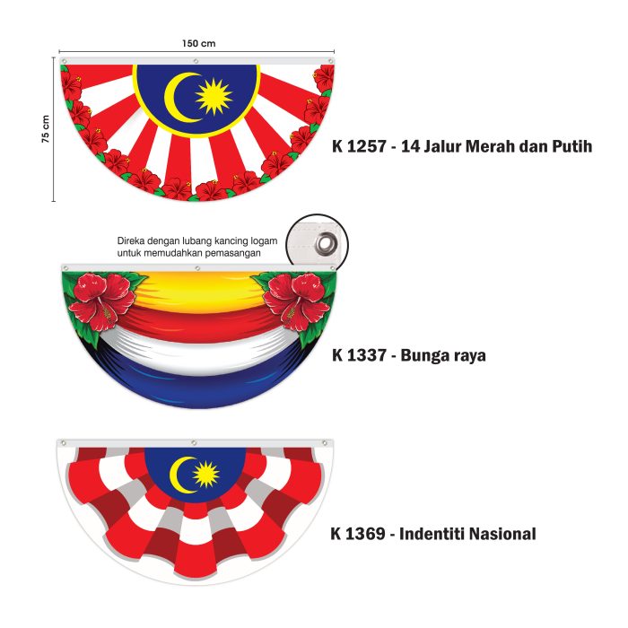 <p style="font-size: 20px; margin-bottom: 0px; padding-top: 0px;">Bendera Semarak Merdeka</p>