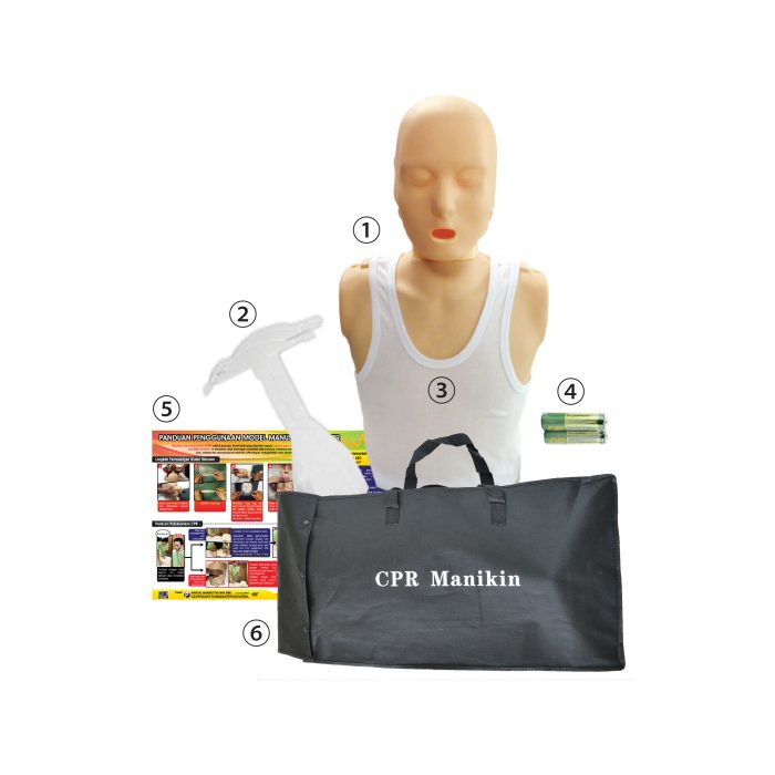 <p style="font-size: 20px; margin-bottom: 0px; padding-top: 0px;">Model Manusia CPR Elektronik </p><p style="font-size: 20px; color: red; margin-bottom: 0px; padding-top: 0px;">电子心肺复苏人体模型</p>