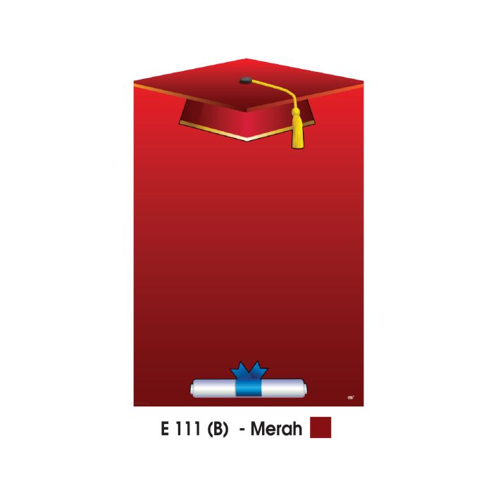 <p style="font-size: 20px; margin-bottom: 0px; padding-top: 0px;">Folder Sijil Graduasi (Pengijazahan) <br>Rekaan 3 (One Piece)</p> - Image 2