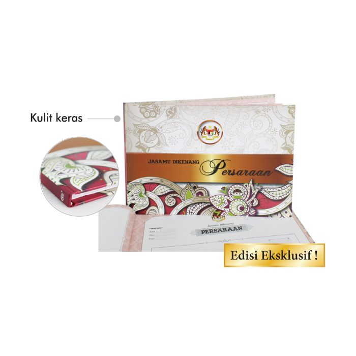 <p style="font-size: 20px; margin-bottom: 0px; padding-top: 0px;">Buku Upacara Persaraan <br>- Jasamu Dikenang</p>