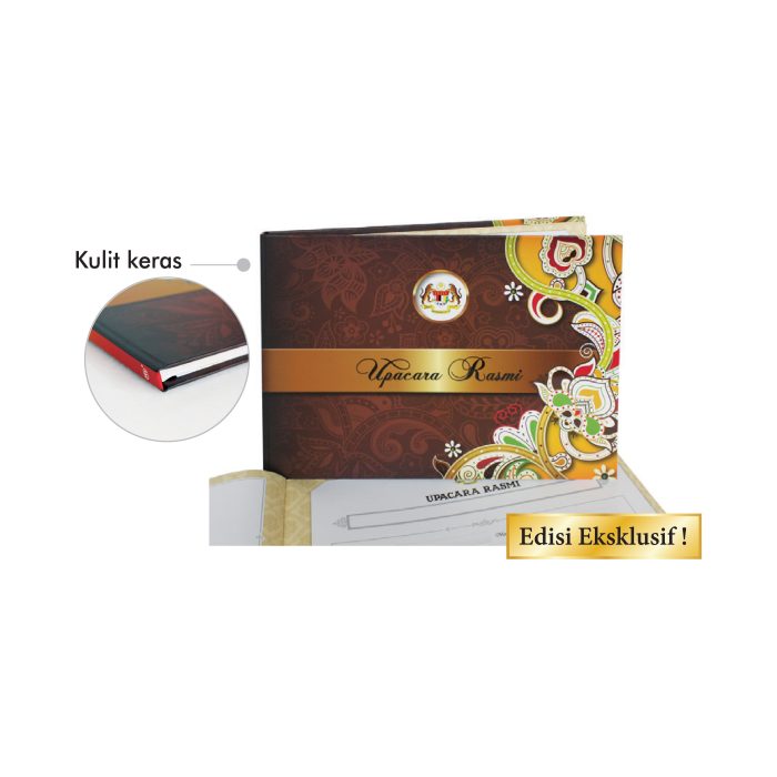 <p style="font-size: 20px; margin-bottom: 0px; padding-top: 0px;">Buku Upacara Rasmi</p>