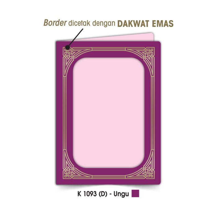 <p style="font-size: 20px; margin-bottom: 0px; padding-top: 0px;">Folder Sijil Standard (Window) <br>Rekaan Seni Ukiran Motif Geometri</p> - Image 5