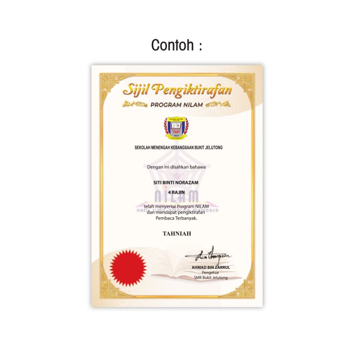 <p style="font-size: 20px; margin-bottom: 0px; padding-top: 0px;">Sijil NILAM</p> - Image 2