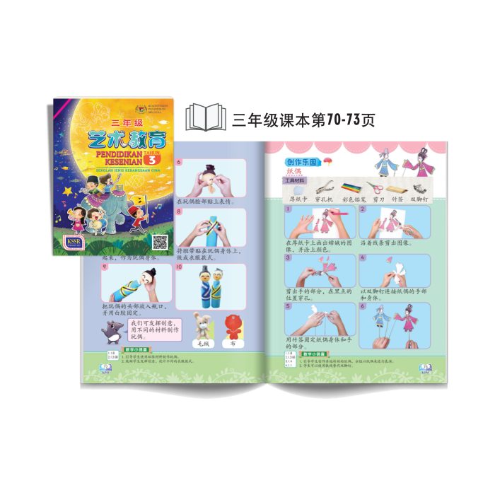 <p style="font-size: 20px; margin-bottom: 0px; padding-top: 0px;">Seni Kraf Boneka Kertas </p><p style="font-size: 20px; color: red; margin-bottom: 0px; padding-top: 0px;">手工艺纸偶</p> - Image 2