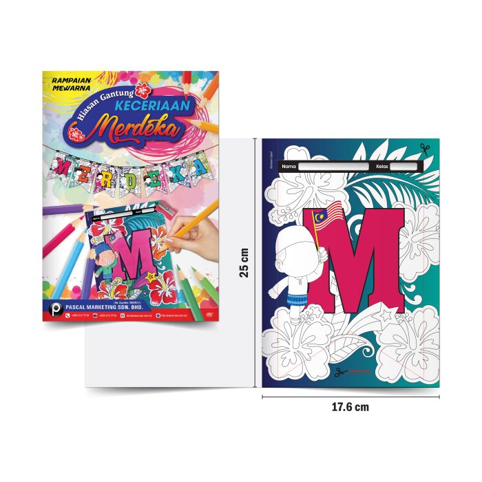 <p style="font-size: 20px; margin-bottom: 0px; padding-top: 0px;">RAMPAIAN MEWARNA DAN KRAF </p><p></p><p style="font-size: 20px; margin-bottom: 0px; padding-top: 0px;">Hiasan Gantung Keceriaan Merdeka</p>