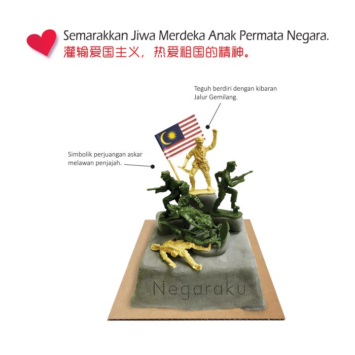 <p style="font-size: 20px; margin-bottom: 0px; padding-top: 0px;">Replika Mini Tugu Negara</p><p style="font-size: 20px; color: red; margin-bottom: 0px; padding-top: 0px;">小小国家纪念碑</p> - Image 2