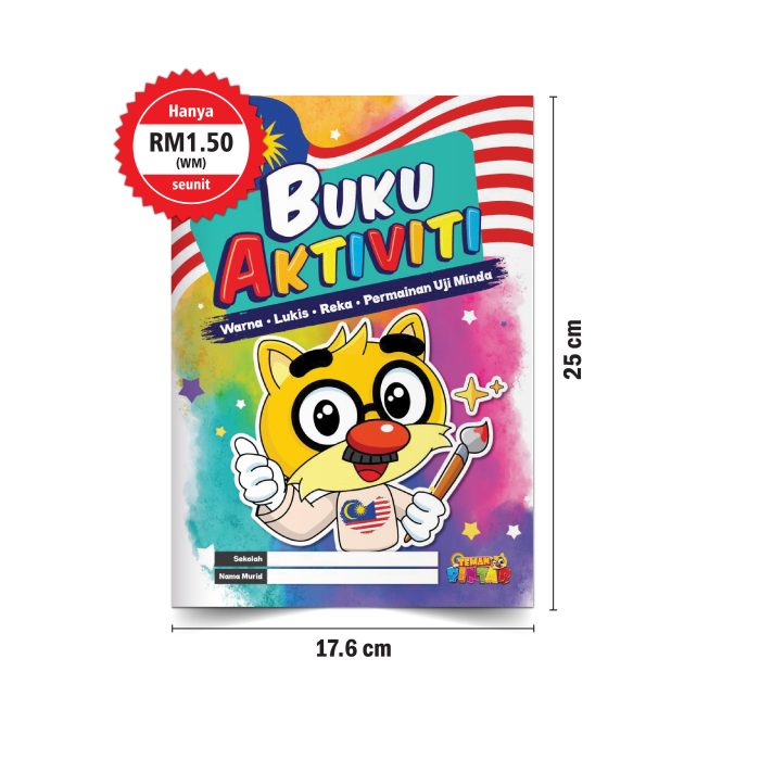 <p style="font-size: 20px; margin-bottom: 0px; padding-top: 0px;">Buku Aktiviti Eksplorasi Malaysia</p>