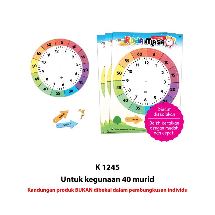 <p style="font-size: 20px; margin-bottom: 0px; padding-top: 0px;">Roda Masa </p><p style="font-size: 20px; color: red; margin-bottom: 0px; padding-top: 0px;">时间轮盘</p> - Image 4