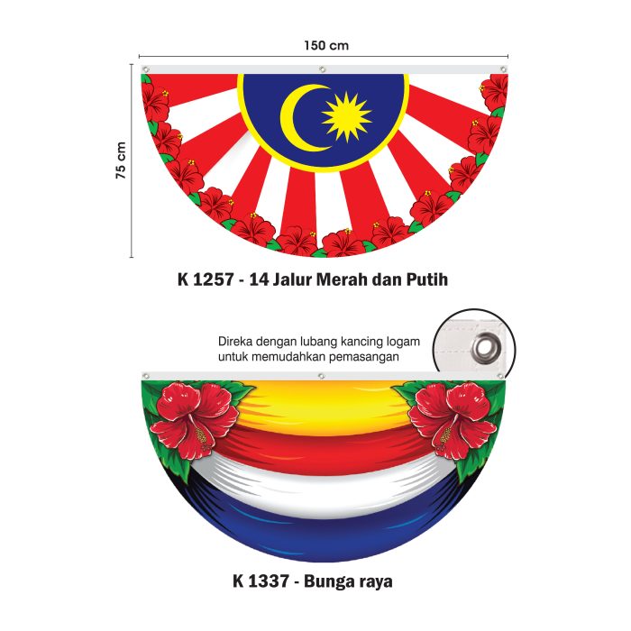<p style="font-size: 20px; margin-bottom: 0px; padding-top: 0px;">Bendera Semarak Merdeka</p>