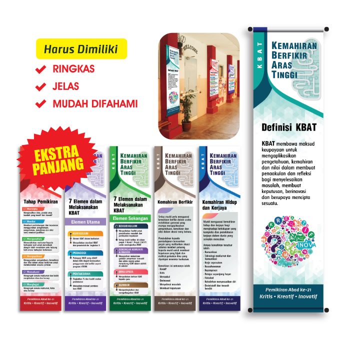 <p style="font-size: 20px; margin-bottom: 0px; padding-top: 0px;">Bunting Koleksi Kemahiran Berfikir Aras Tinggi (KBAT)</p>