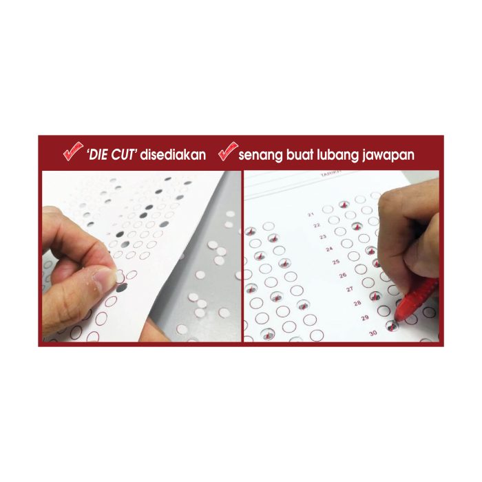<p style="font-size: 20px; margin-bottom: 0px; padding-top: 0px;">Kad Pemeriksaan & <br>Kertas Jawapan Objektif SPM <br>- Sekolah Menengah</p> - Image 2