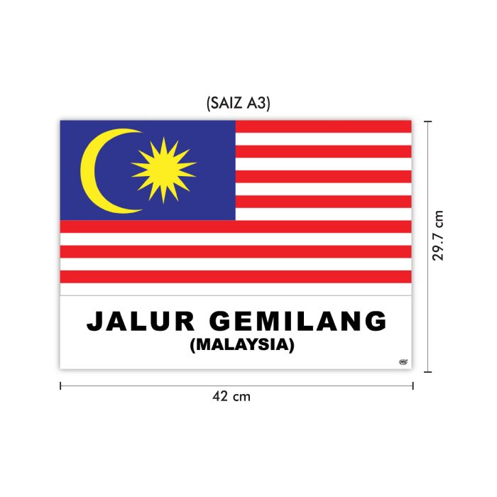 <p style="font-size: 20px; margin-bottom: 0px; padding-top: 0px;">Kad Pamer Jalur Gemilang (Malaysia)</p>
