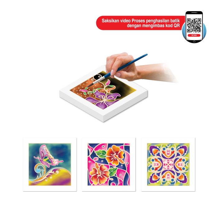<p style="font-size: 20px; margin-bottom: 0px; padding-top: 0px;">Seni Kraf Batik Lukis</p><p style="font-size: 20px; color: red; margin-bottom: 0px; padding-top: 0px;">手工艺手绘巴迪</p>
