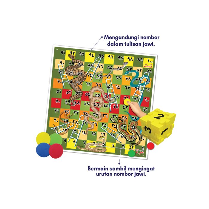 <p style="font-size: 20px; margin-bottom: 0px; padding-top: 0px;">Snakes and Ladders J-QAF</p>
