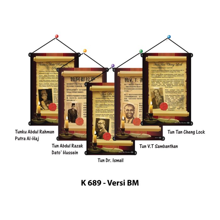 <p style="font-size: 20px; margin-bottom: 0px; padding-top: 0px;">Banner Biodata Tokoh Kemerdekaan </p><p style="font-size: 20px; color: red; margin-bottom: 0px; padding-top: 0px;">建国领袖</p> - Image 3