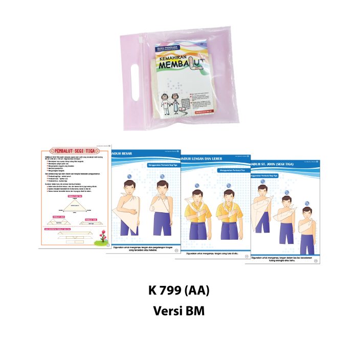 <p style="font-size: 20px; margin-bottom: 0px; padding-top: 0px;">Carta Kemahiran Membalut </p><p style="font-size: 20px; color: red; margin-bottom: 0px; padding-top: 0px;">简单包扎技巧</p> - Image 2