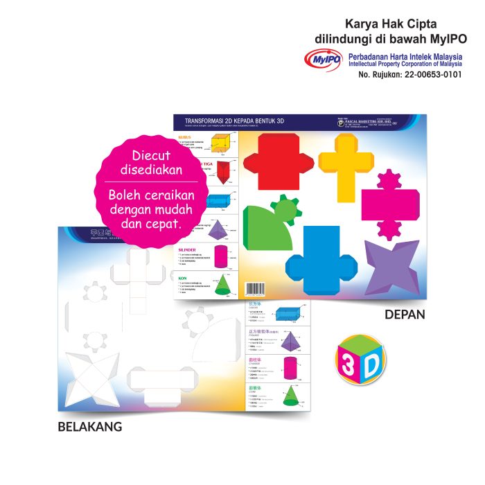 <p style="font-size: 20px; margin-bottom: 0px; padding-top: 0px;">Mari Belajar Bentuk Dan Membentuk</p><p style="font-size: 20px; color: red; margin-bottom: 0px; padding-top: 0px;">一起学习及制作立体图形</p>