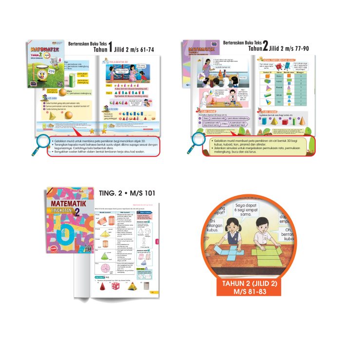<p style="font-size: 20px; margin-bottom: 0px; padding-top: 0px;">Mari Belajar Bentuk Dan Membentuk</p><p style="font-size: 20px; color: red; margin-bottom: 0px; padding-top: 0px;">一起学习及制作立体图形</p> - Image 2