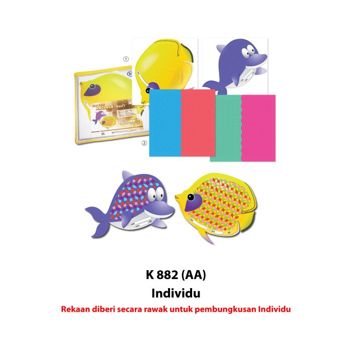 <p style="font-size: 20px; margin-bottom: 0px; padding-top: 0px;">Seni Kraf Anyaman (TAHAP 1) </p><p style="font-size: 20px; color: red; margin-bottom: 0px; padding-top: 0px;">创意编织 (TAHAP 1)</p> - Image 3