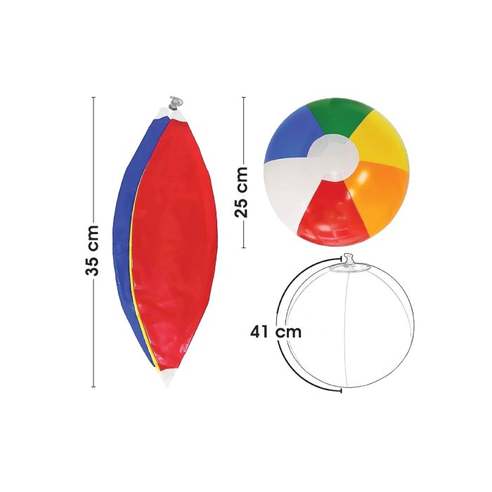 <p style="font-size: 20px; color: #2e3192; font-style: italic; margin-bottom: 0px; padding-top: 0px;">Beach Ball </p><p style="font-size: 20px; color: red; margin-bottom: 0px; padding-top: 0px;">沙滩球</p> - Image 2