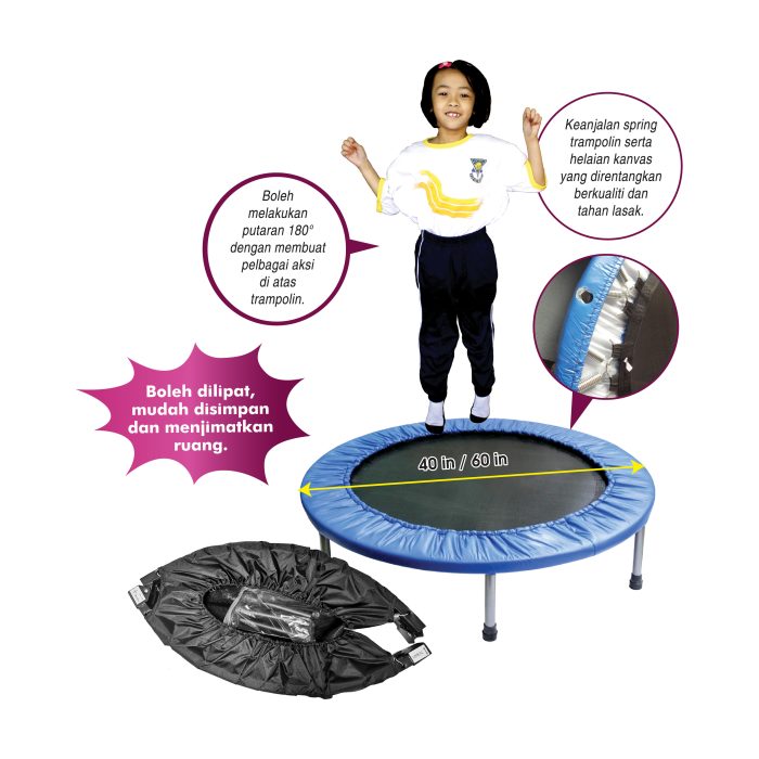 <p style="font-size: 20px; margin-bottom: 0px; padding-top: 0px;">Trampolin </p><p style="font-size: 20px; color: red; margin-bottom: 0px; padding-top: 0px;">弹簧床 </p><p style="font-size: 18px; color: #2e3192; font-style: italic; margin-bottom: 0px; padding-top: 0px;">Trampoline</p> - Image 2