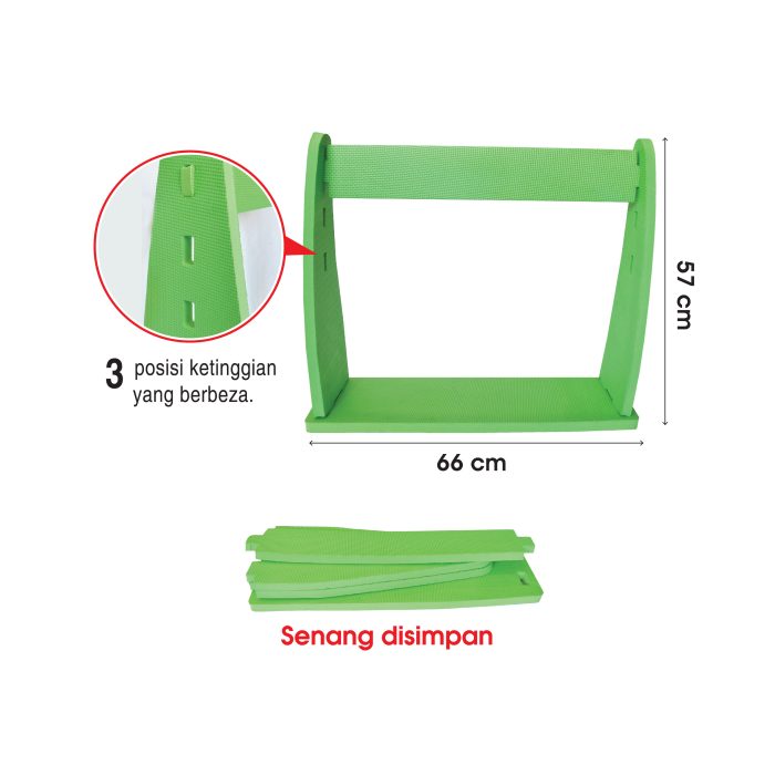 <p style="font-size: 20px; color: #2e3192; font-style: italic; margin-bottom: 0px; padding-top: 0px;">Adjustable Soft Hurdle </p><p style="font-size: 20px; color: red; margin-bottom: 0px; padding-top: 0px;">软式可调节跨栏</p>