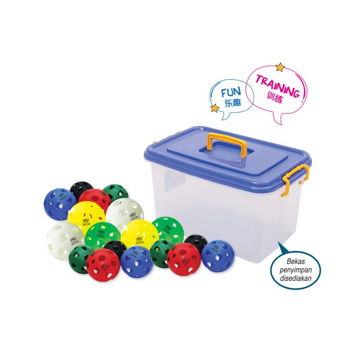 <p style="font-size: 20px; color: #2e3192; font-style: italic; margin-bottom: 0px; padding-top: 0px;">Colourful Multi-play Ball Set </p><p style="font-size: 20px; color: red; margin-bottom: 0px; padding-top: 0px;">七彩多功能球</p>