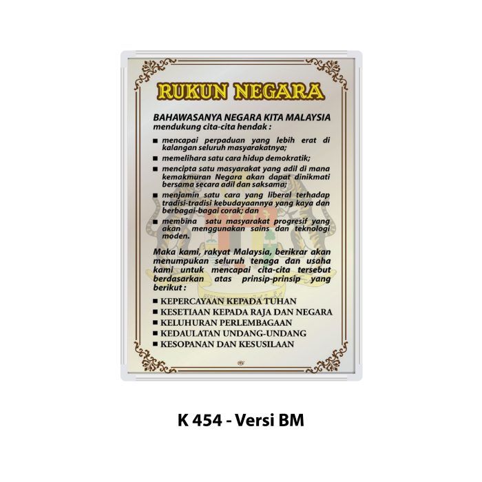 <p style="font-size: 20px; margin-bottom: 0px; padding-top: 0px;">Papan Rukun Negara</p> - Image 2
