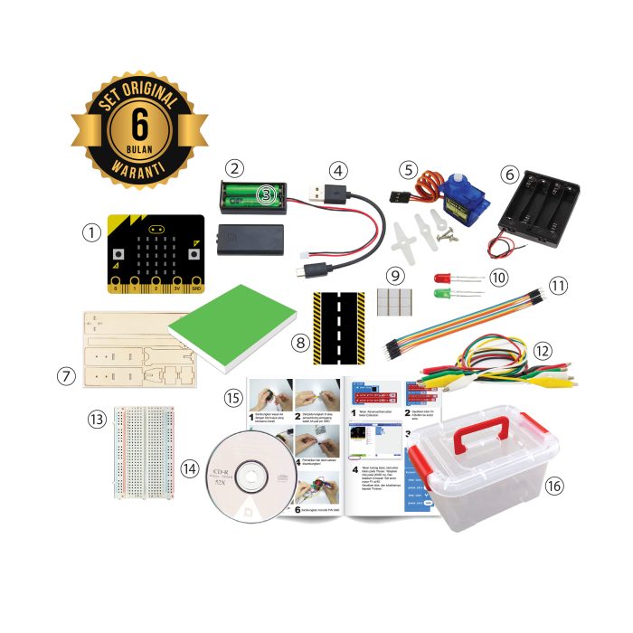 <p style="font-size: 20px; margin-bottom: 0px; padding-top: 0px;">Kit Model Pagar Keselamatan micro:bit</p> - Image 2