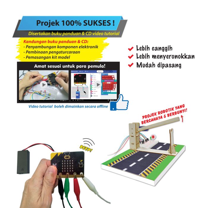 <p style="font-size: 20px; margin-bottom: 0px; padding-top: 0px;">Kit Model Pagar Keselamatan micro:bit</p> - Image 3