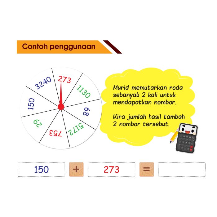 <p style="font-size: 20px; margin-bottom: 0px; padding-top: 0px;">Set Roda Pembelajaran Dinamik </p><p style="font-size: 20px; color: red; margin-bottom: 0px; padding-top: 0px;">乐学转转乐 </p><p></p><p style="font-size: 20px; margin-bottom: 0px; padding-top: 0px;">8 Bahagian (Pelbagai Guna) </p><p style="font-size: 20px; color: red; margin-bottom: 0px; padding-top: 0px;">8格 (多用途)</p> - Image 2