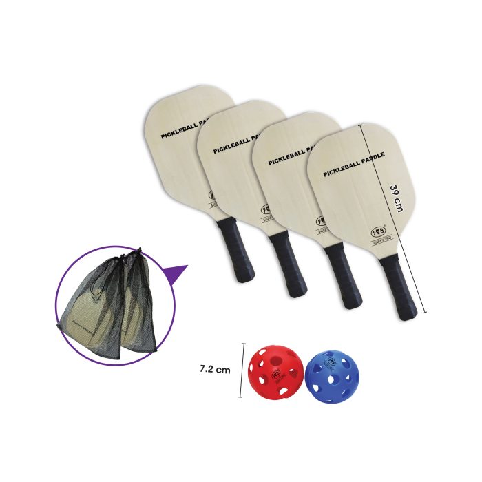 <p style="font-size: 20px; color: #2e3192; font-style: italic; margin-bottom: 0px; padding-top: 0px;">Pickleball Paddle Set </p><p style="font-size: 20px; color: red; margin-bottom: 0px; padding-top: 0px;">匹克球球拍套装</p>