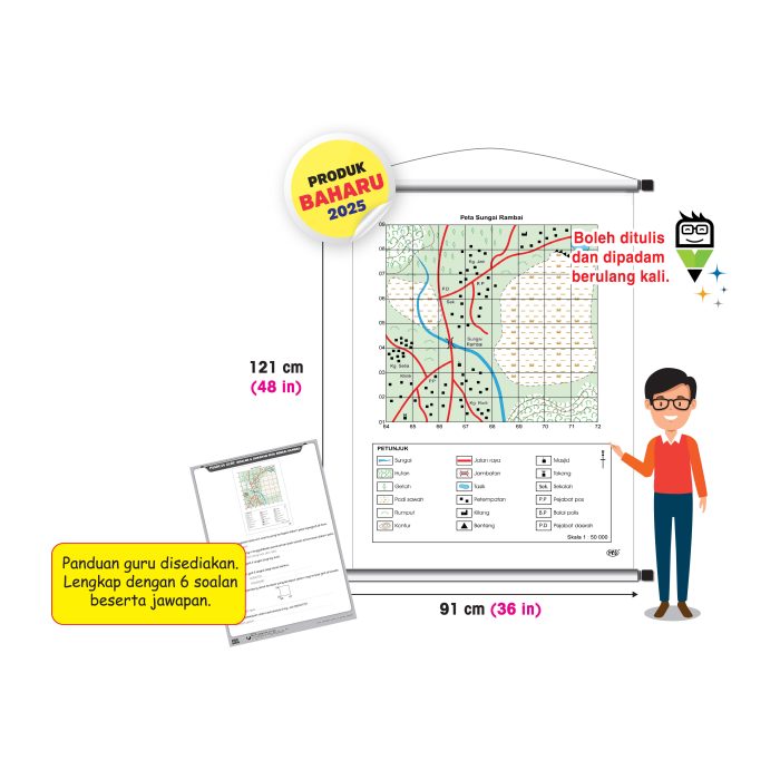 <p style="font-size: 20px; margin-bottom: 0px; padding-top: 0px;">PETA TOPOGRAFI SUNGAI RAMBAI </p><p></p><p style="font-size: 20px; margin-bottom: 0px; padding-top: 0px;">Papan Gulung  Pengajaran Peta Topografi Sungai Rambai</p>