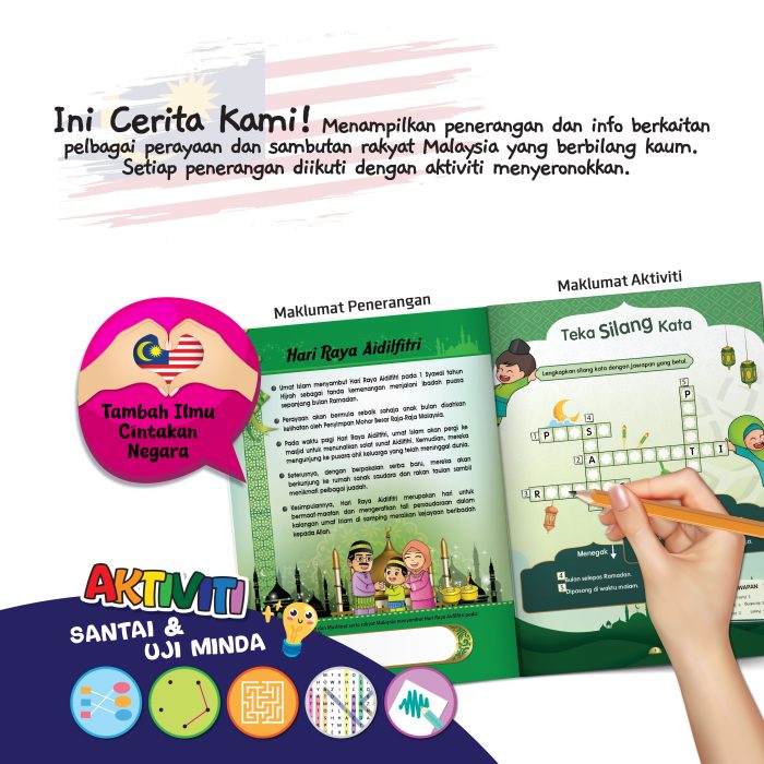 <p style="font-size: 20px; margin-bottom: 0px; padding-top: 0px;">Buku Aktiviti Ini Cerita Kami</p> - Image 2