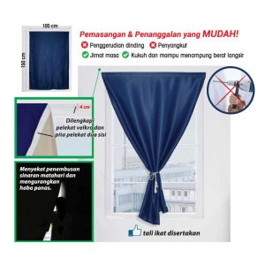 Langsir Gelap Makmal Peperiksaan & Bilik Persediaan