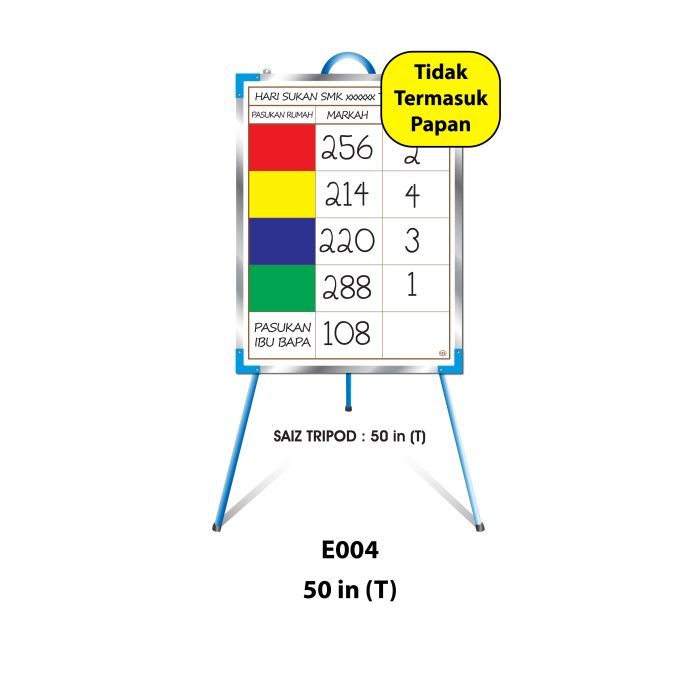 Papan Markah Rumah Sukan - 运动会队伍计分板 - Scoreboard - Image 5