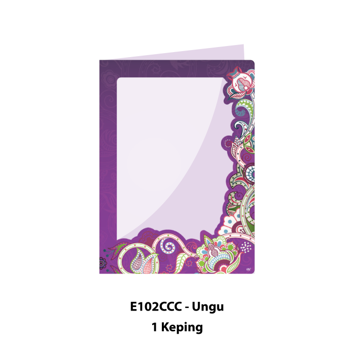 Folder Sijil Premium (Window + PVC) - Rekaan Batik - Image 6