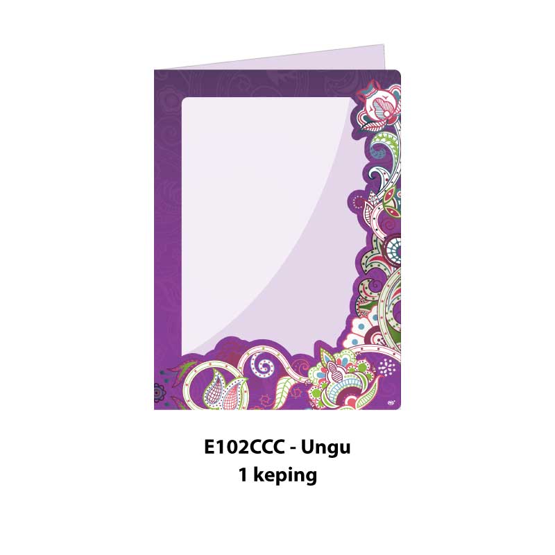 Folder Sijil Premium (Window + PVC) - Rekaan Batik - Image 6