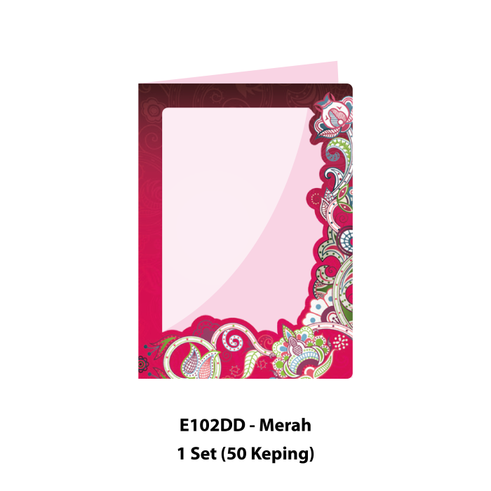 Folder Sijil Premium (Window + PVC) - Rekaan Batik - Image 9