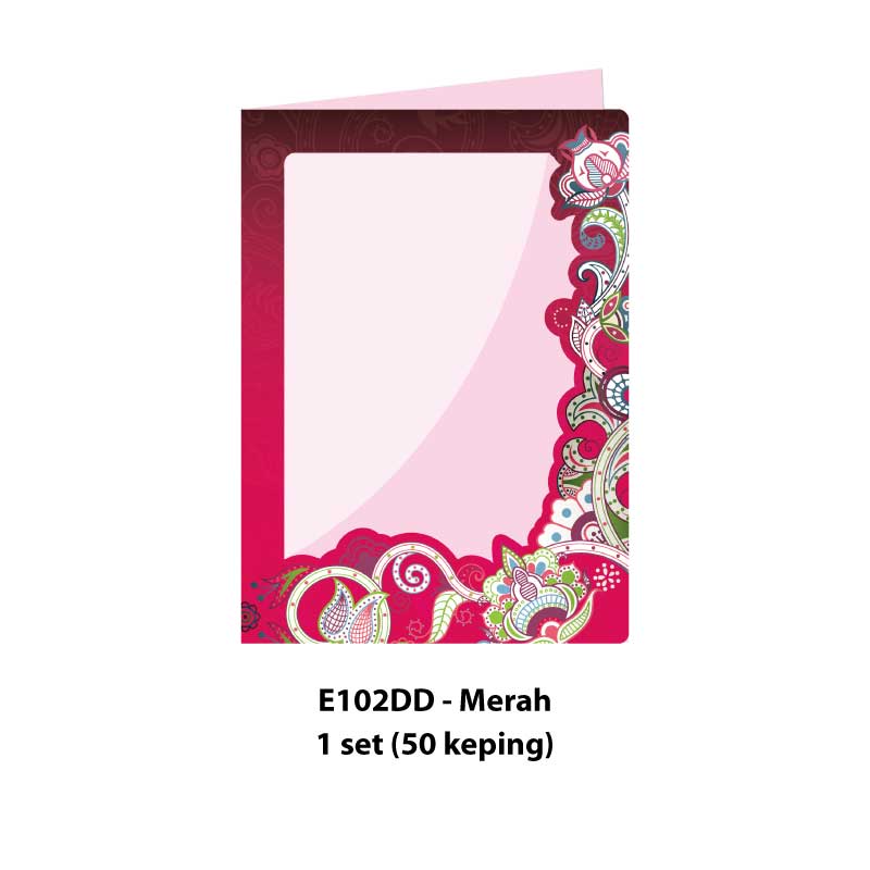 Folder Sijil Premium (Window + PVC) - Rekaan Batik - Image 9