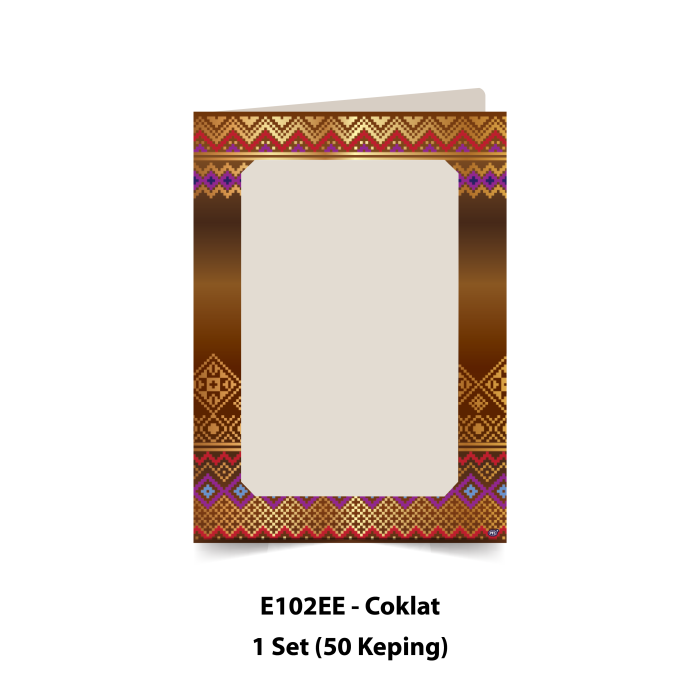 Folder Sijil Standard (Window) - Rekaan Songket - Image 3