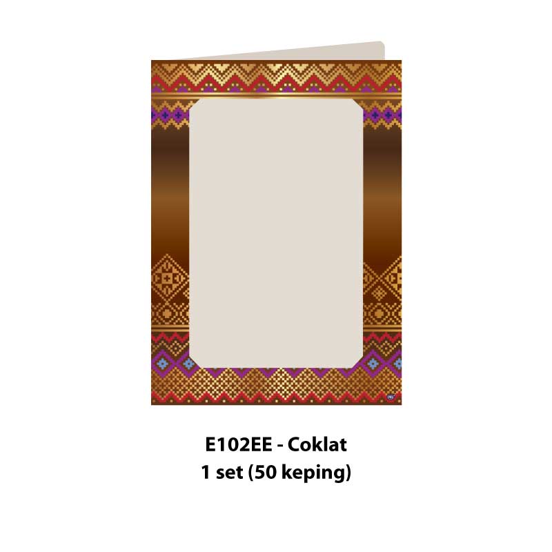 Folder Sijil Standard (Window) - Rekaan Songket - Image 3