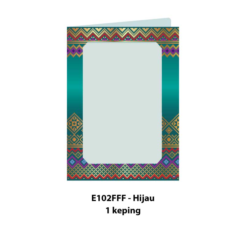 Folder Sijil Standard (Window) - Rekaan Songket - Image 4