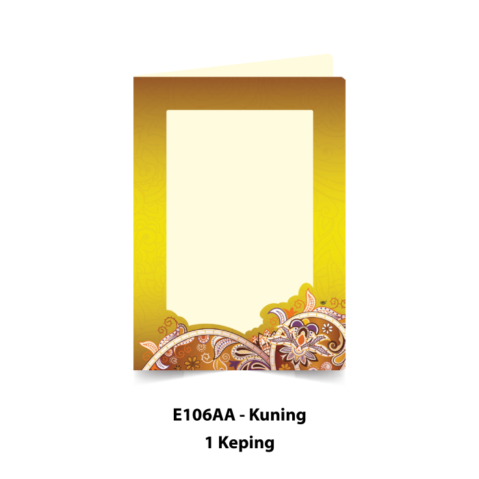 Folder Sijil Standard (Window) - Rekaan Batik - Image 2