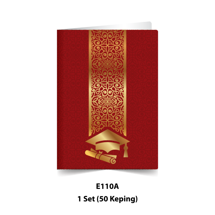 Folder Sijil Graduasi (Pengijazahan) - Rekaan 1 (Book Style) - Image 3